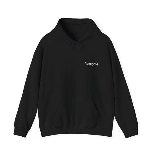 NERQOVI Quiet Index Hoodie — DROP 001 processwear, view 2