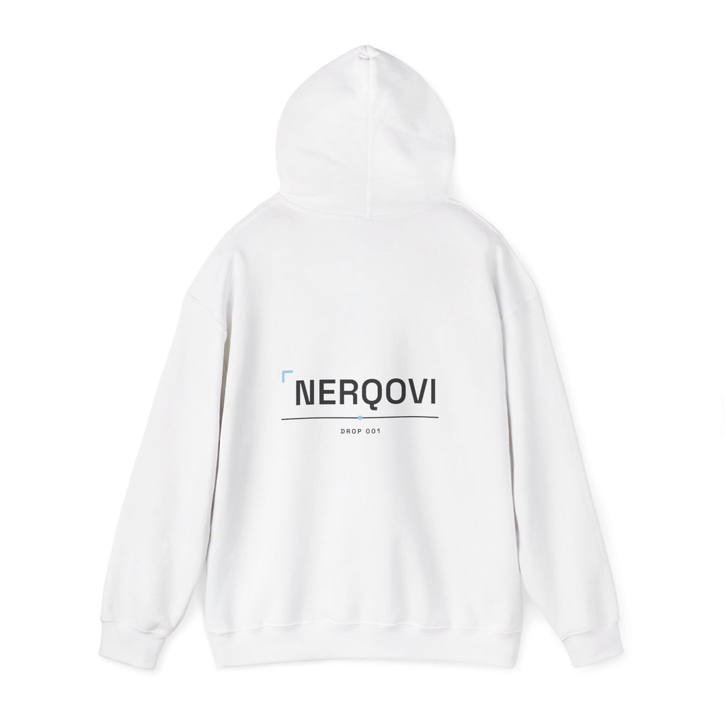 NERQOVI Quiet Index Hoodie — DROP 001 processwear, view 4