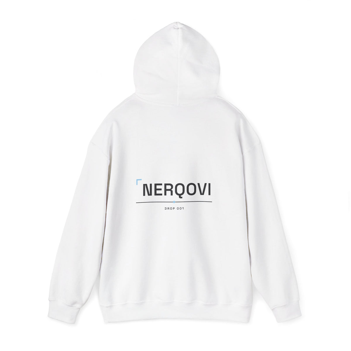 NERQOVI Quiet Index Hoodie — DROP 001 processwear, view 4