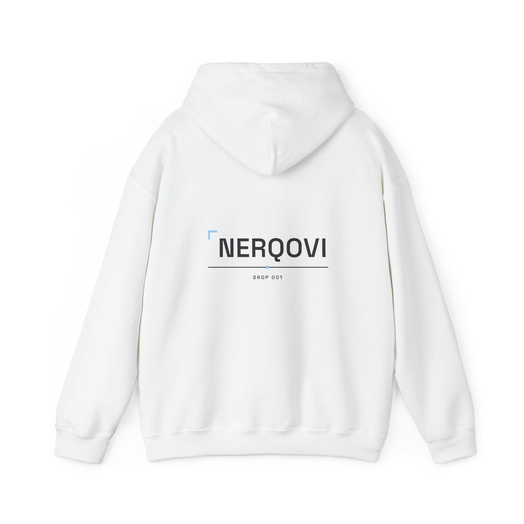 NERQOVI Quiet Index Hoodie — DROP 001 processwear, view 3