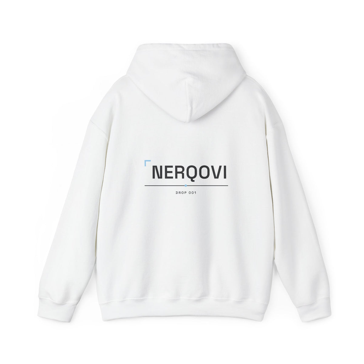 NERQOVI Quiet Index Hoodie — DROP 001 processwear, view 3